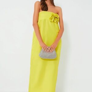 KIKA VARGAS
Neon Yellow Rosseta Dress
